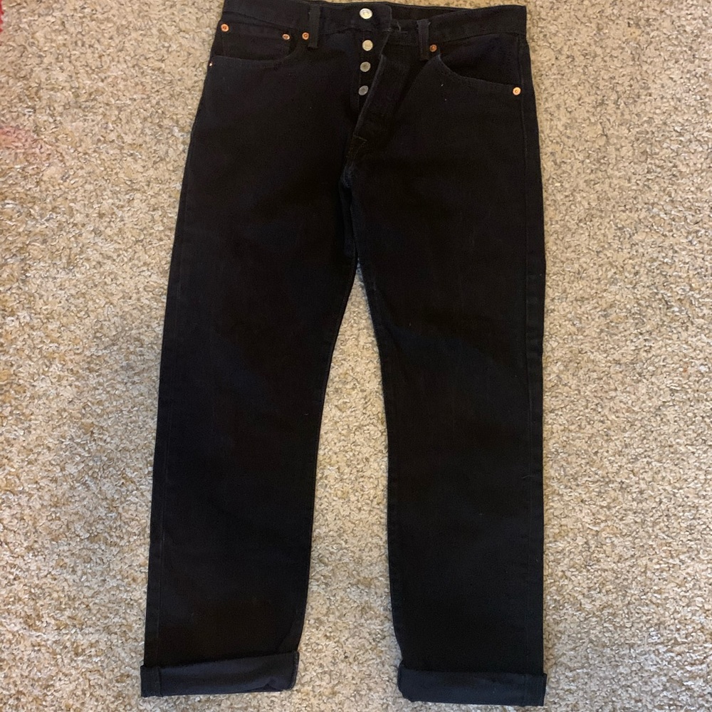 Levi’s 501 Black Button Fly